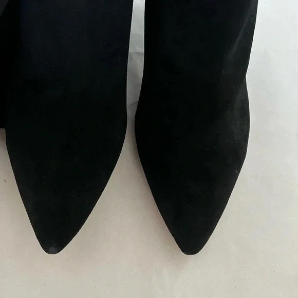 H&M PREMIUM QUALITY SUEDE THIGH HIGH BOOTS  SIZE  9.5 US NWB - Picture 6 of 11